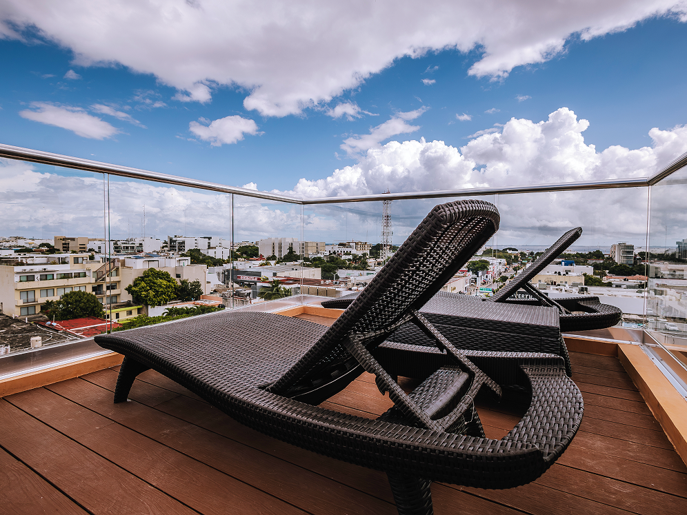 Amenidad Alberca en Rooftop