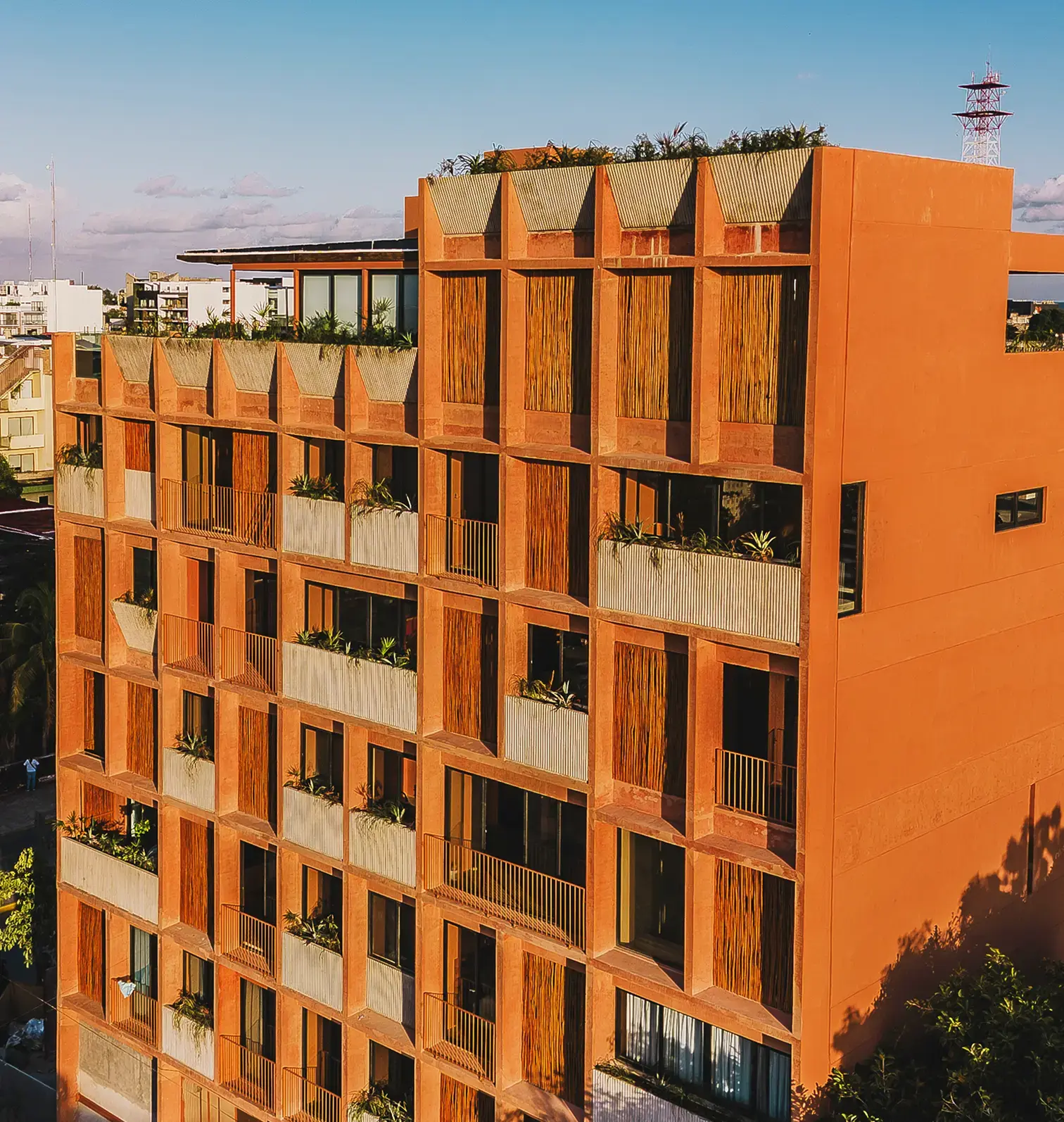 Vista del desarrollo